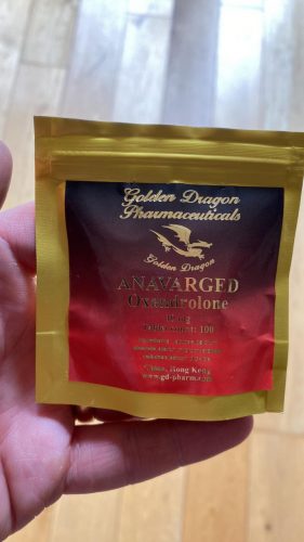 Anavar Oxandrolone - Golden Dragon photo review